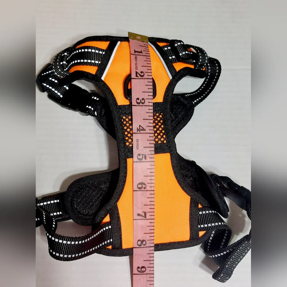 PHOEPET No Pull Dog Harnesses for Small Dogs Reflective Adjustable‎ Front Clip S